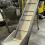 Plastic Process Equipment 83in cleated incline conveyor model PCI-187 SP